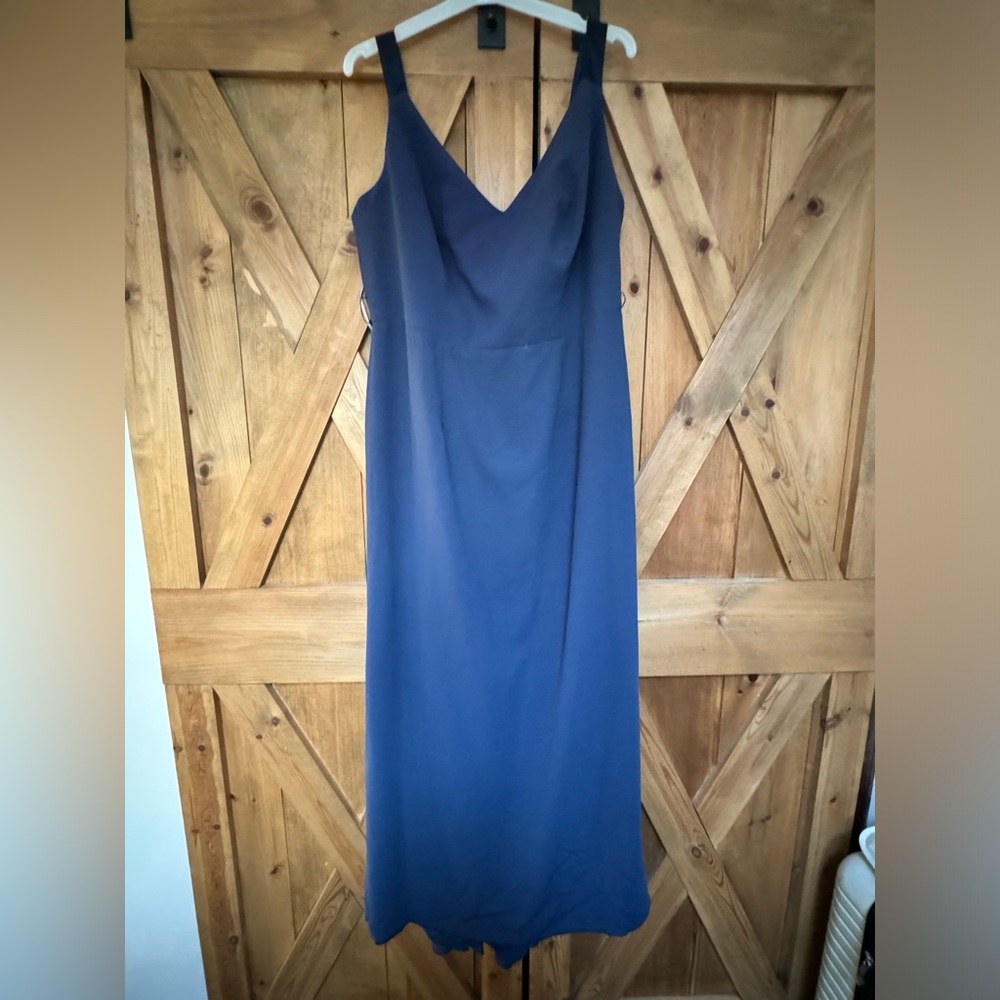 Navy bridesmaid dress